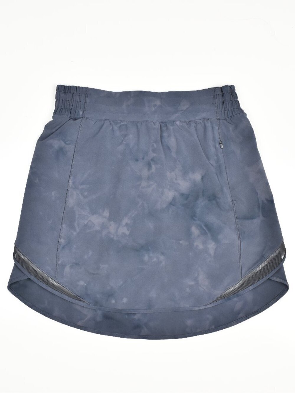 Lululemon Hotty Hot High-Rise Skirt in Diamond Dye Pitch Grey - 6